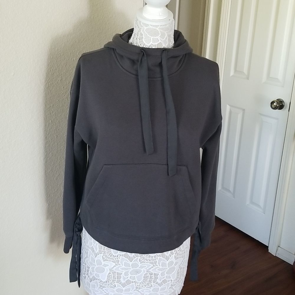 Banana Republic  Grey Fleece Hoodie